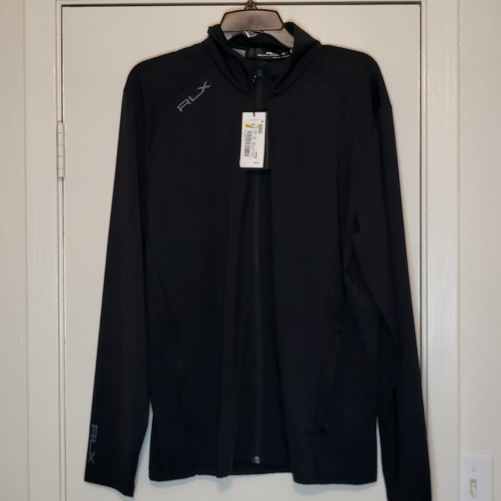 ⛳️ NWT polo rlx stretch mesh jacket $40 fits like an XL.